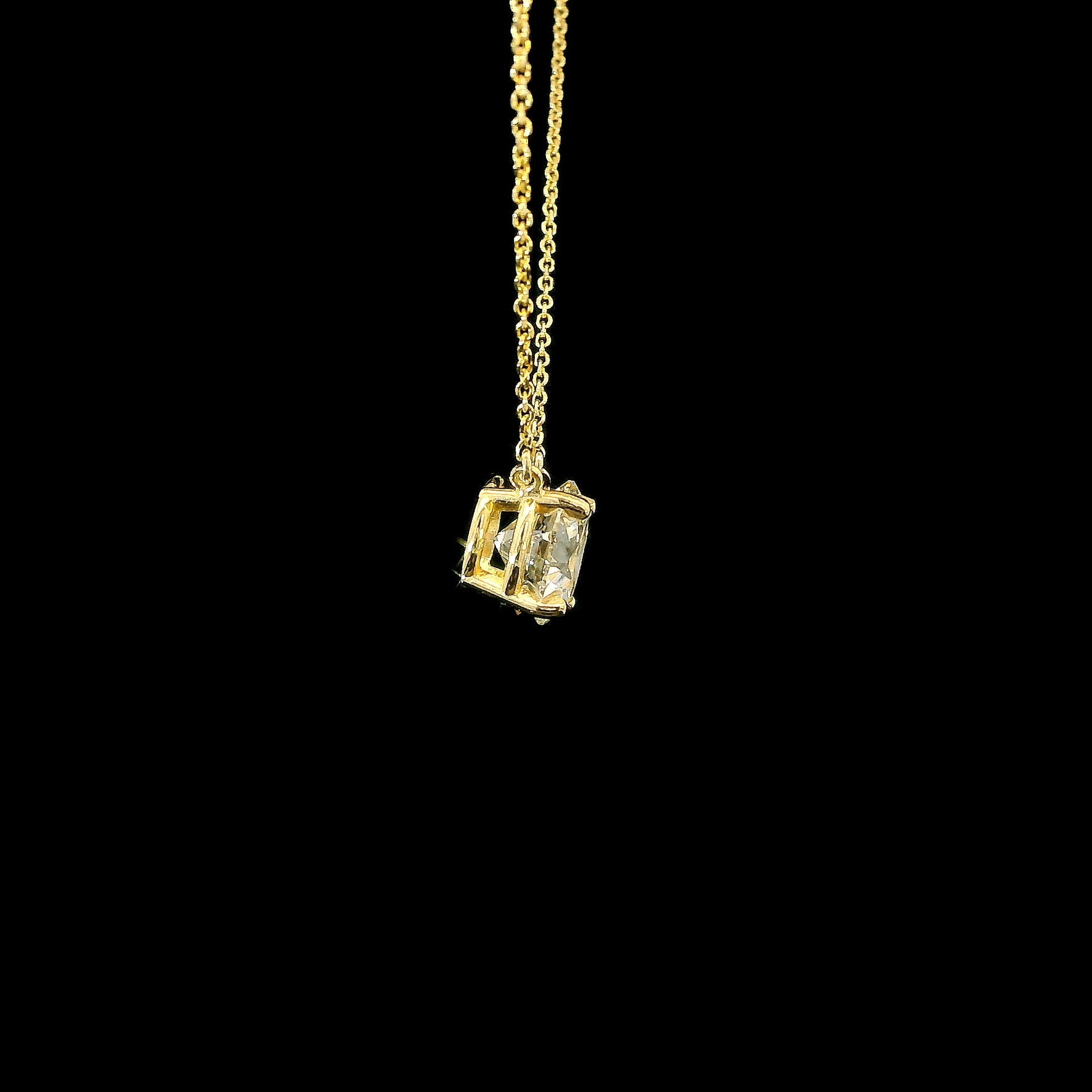 Solitaire Lab Grown Diamond Pendant