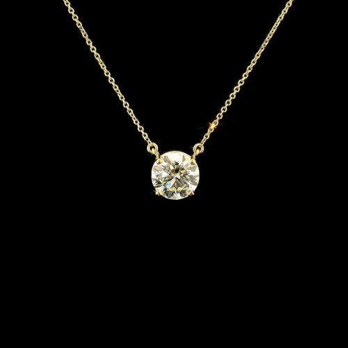 Solitaire Lab Grown Diamond Pendant